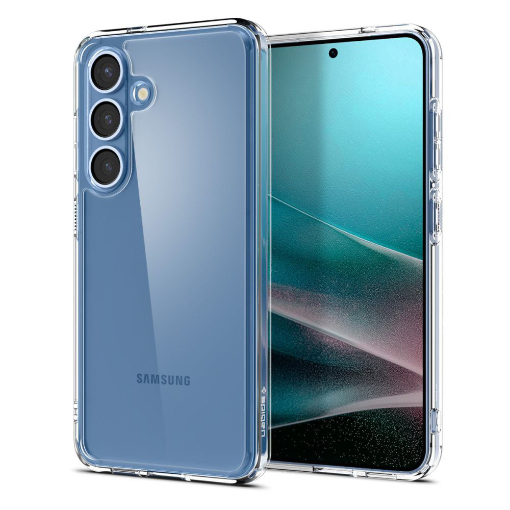 Husa de protectie Spigen Ultra Hybrid (ACS09006) compatibil cu Samsung Galaxy S25, Crystal Clear