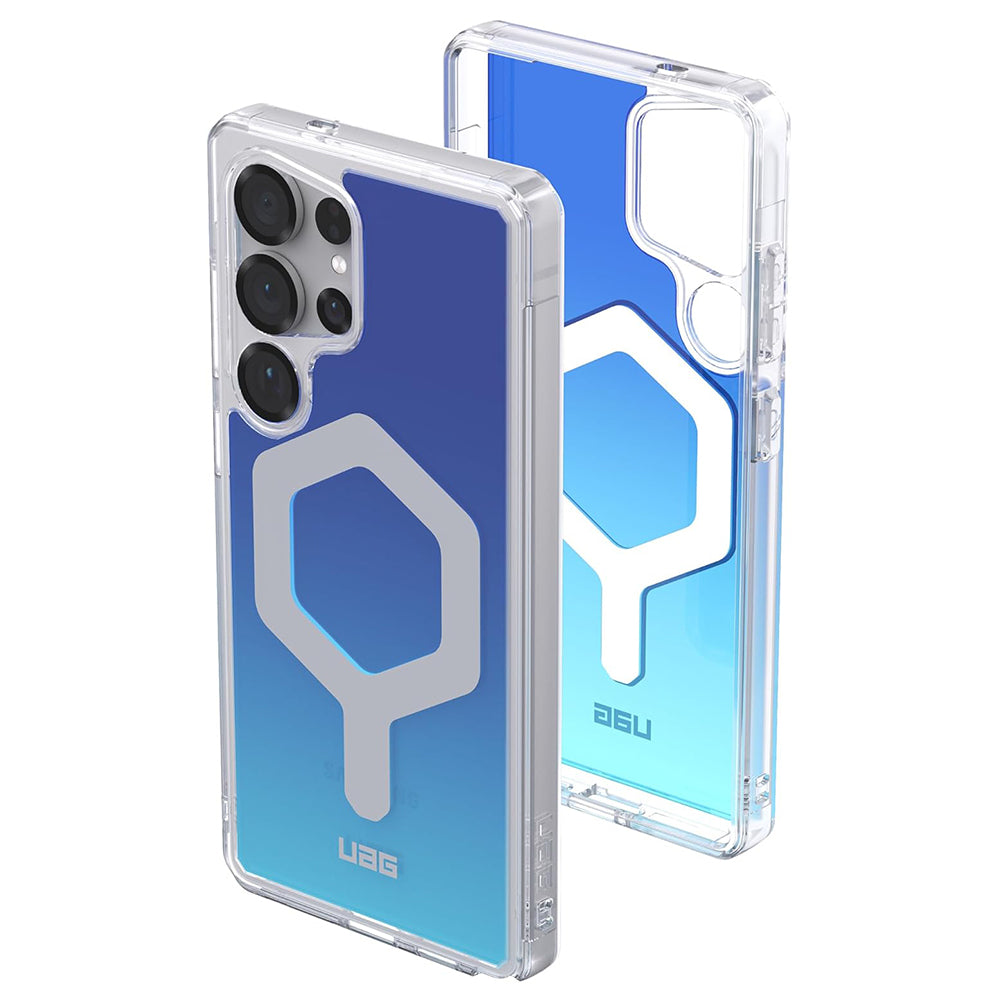 Husa de protectie UAG Plyo Pro MagSafe compatibil cu Samsung Galaxy S25 Ultra, Albastru Ombre