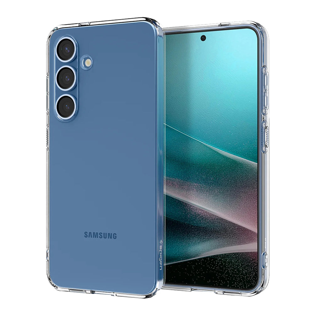 Husa de protectie Spigen Liquid Crystal (ACS08995) compatibil cu Samsung Galaxy S25, Transparent