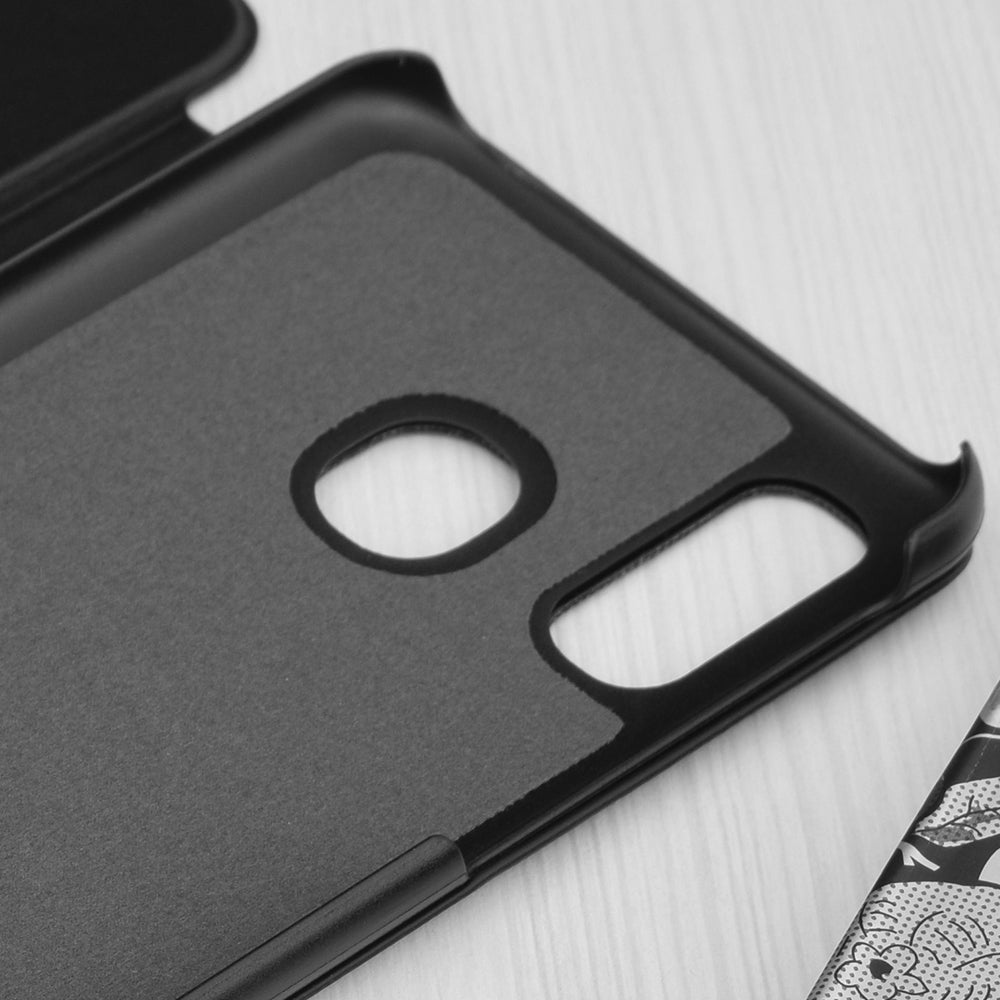 Husa de protectie Techsuit eFold Series compatibil cu Samsung Galaxy A40, Negru