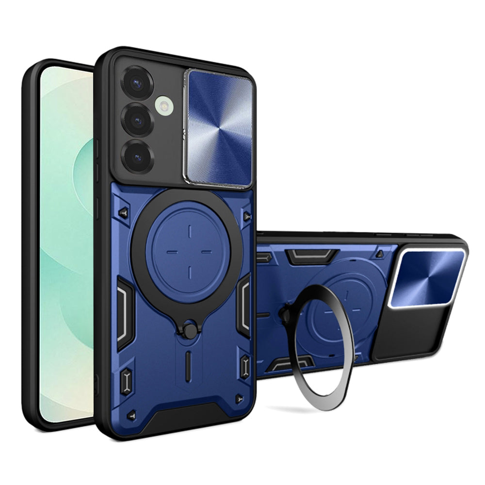 Husa de protectie Techsuit CamGuard Pro compatibil cu Samsung Galaxy S25 Plus, Albastru
