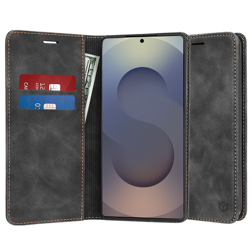 Husa de protectie Techsuit Confy compatibil cu Samsung Galaxy S25 Ultra, Negru