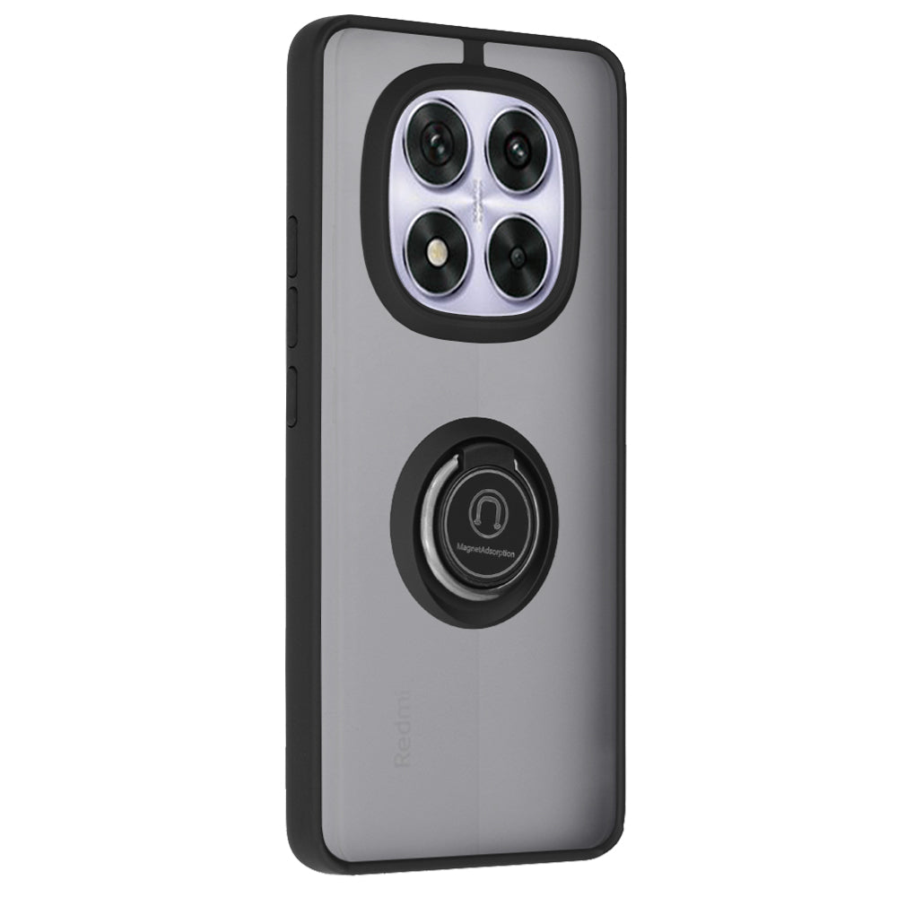 Husa de protectie Techsuit Glinth compatibil cu Xiaomi Redmi Note 14 Pro 5G / Poco X7, Negru