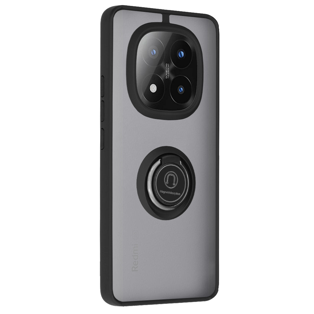 Husa de protectie Techsuit Glinth compatibil cu Xiaomi Redmi Note 14 Pro+ 5G, Negru