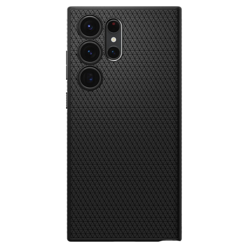 Husa de protectie Spigen Liquid Air (ACS05614) compatibil cu Samsung Galaxy S23 Ultra, Negru Mat