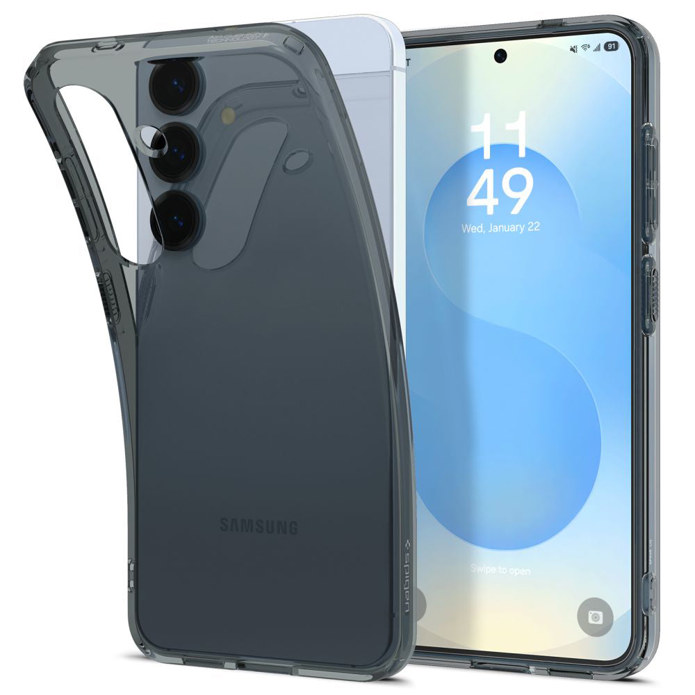 Husa de protectie Spigen Liquid Crystal (ACS08975) compatibil cu Samsung Galaxy S25 Plus, Space Crystal