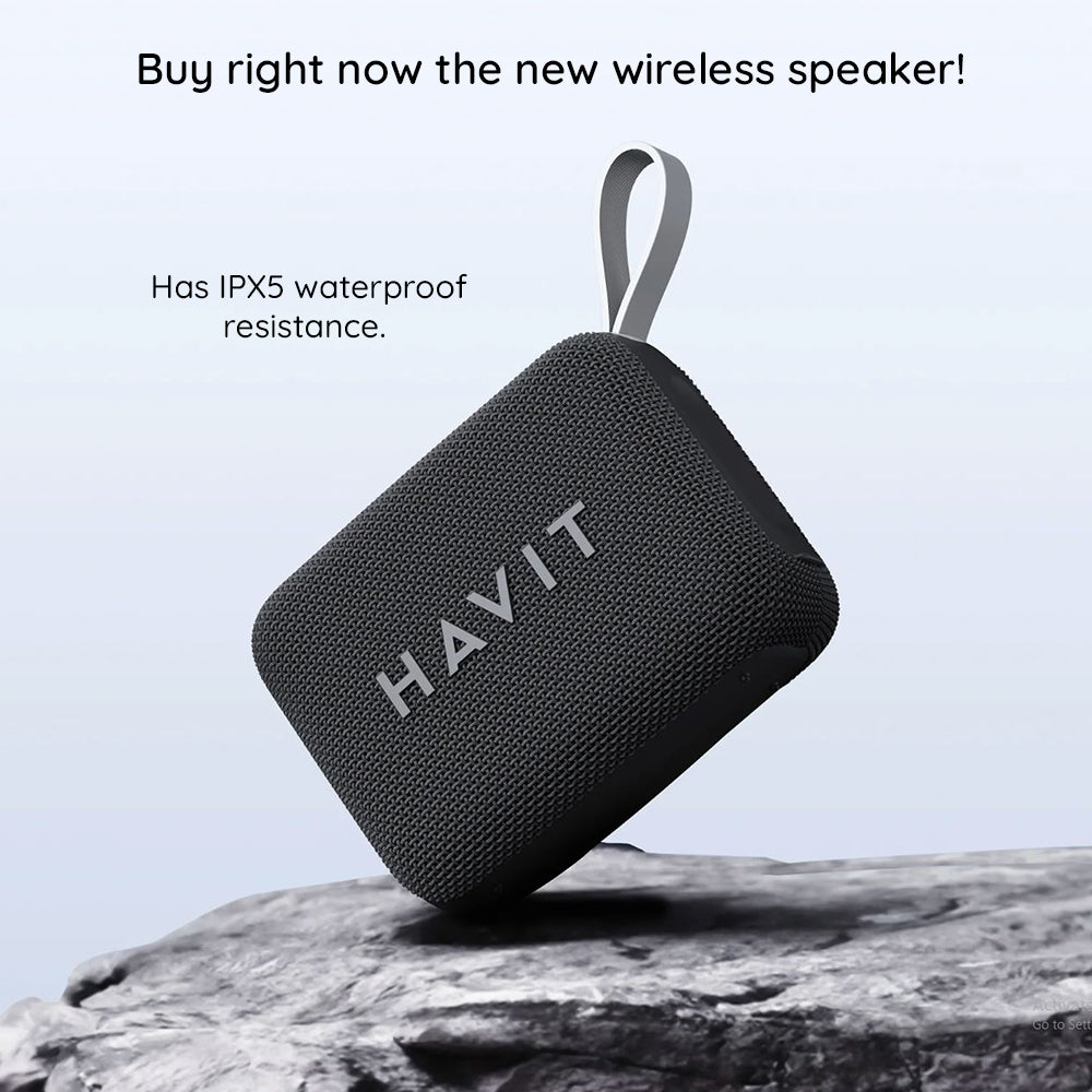 Casti Havit Wireless Speaker (SK874BT), Type-C, Bluetooth 5.4, TWS, TF, FM, USB, Hands-Free Call, IPX5, 1200mAh, Squad