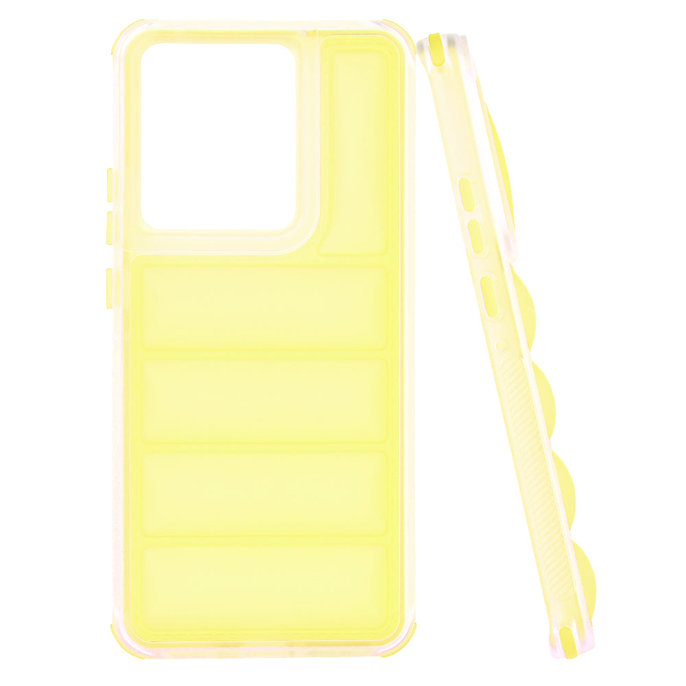 Husa de protectie Techsuit Wave Shield compatibil cu Motorola Edge 50 Pro, Galben