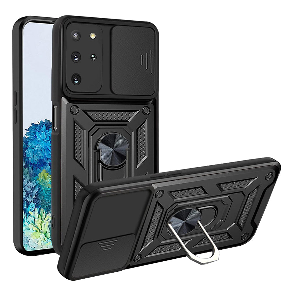 Husa de protectie Techsuit CamShield Series compatibil cu Samsung Galaxy S20 Plus 4G / S20 Plus 5G, Negru