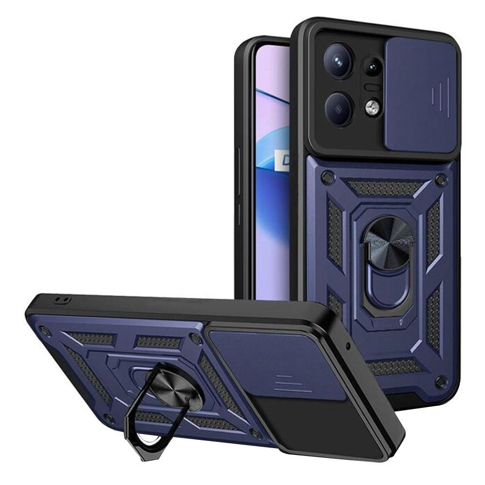 Husa de protectie Techsuit CamShield Series compatibil cu Motorola Edge 50 Pro, Albastru