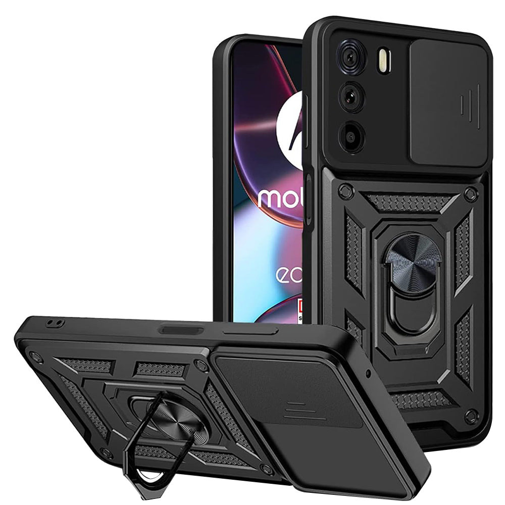 Husa de protectie Techsuit CamShield Series compatibil cu Motorola Edge 30, Negru