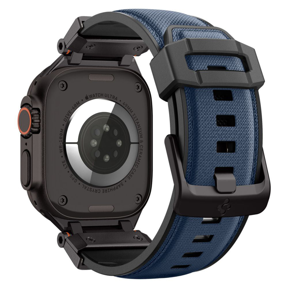 Accesoriu smartwatch Spigen DuraPro Armor (AMP09103) compatibil cu Apple Watch 1/2/3/4/5/6/7/8/9/10/11/SE/SE 2/SE 3/ Ultra/Ultra 2/Ultra 3 (42/44/45/46/49mm), Bleumarin