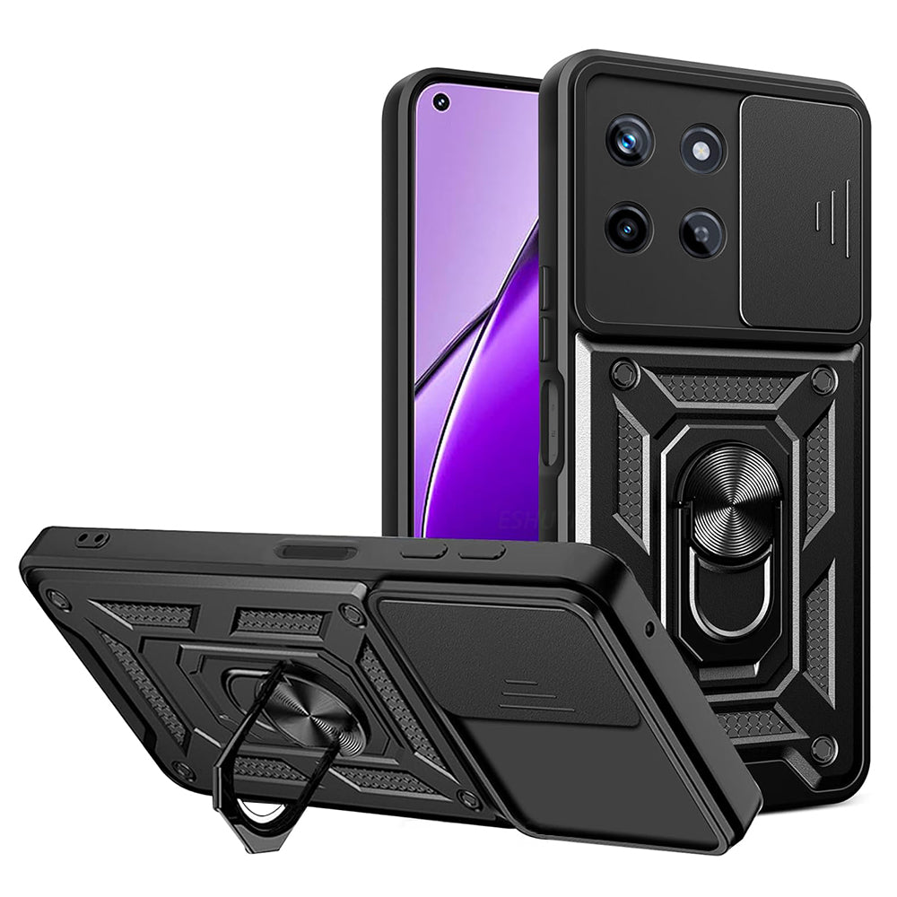 Husa de protectie Techsuit CamShield Series compatibil cu Realme 11, Negru