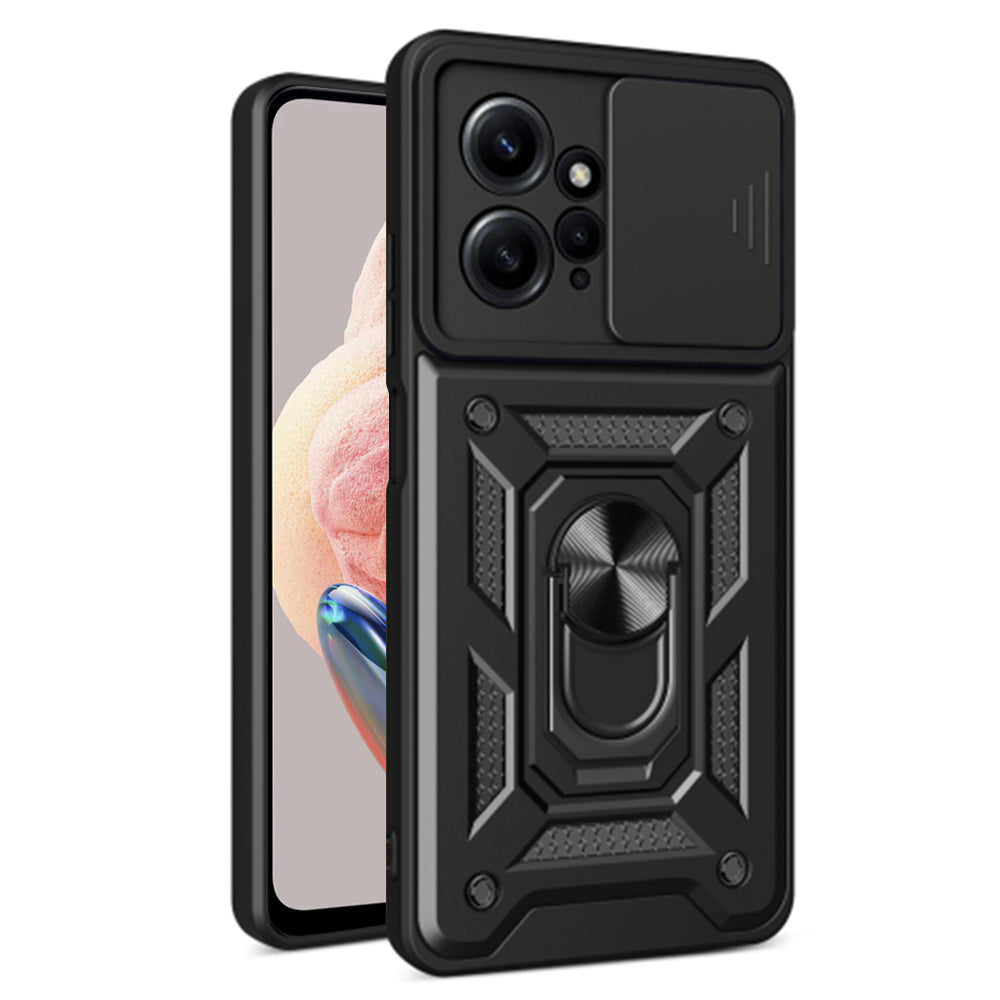 Husa de protectie Techsuit CamShield Series compatibil cu Xiaomi Redmi Note 12 4G, Negru