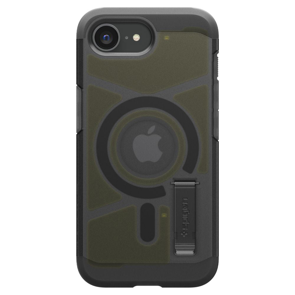 Husa de protectie Spigen Tough Armor MagSafe compatibil cu iPhone 16e / iPhone 17e, Frost Black