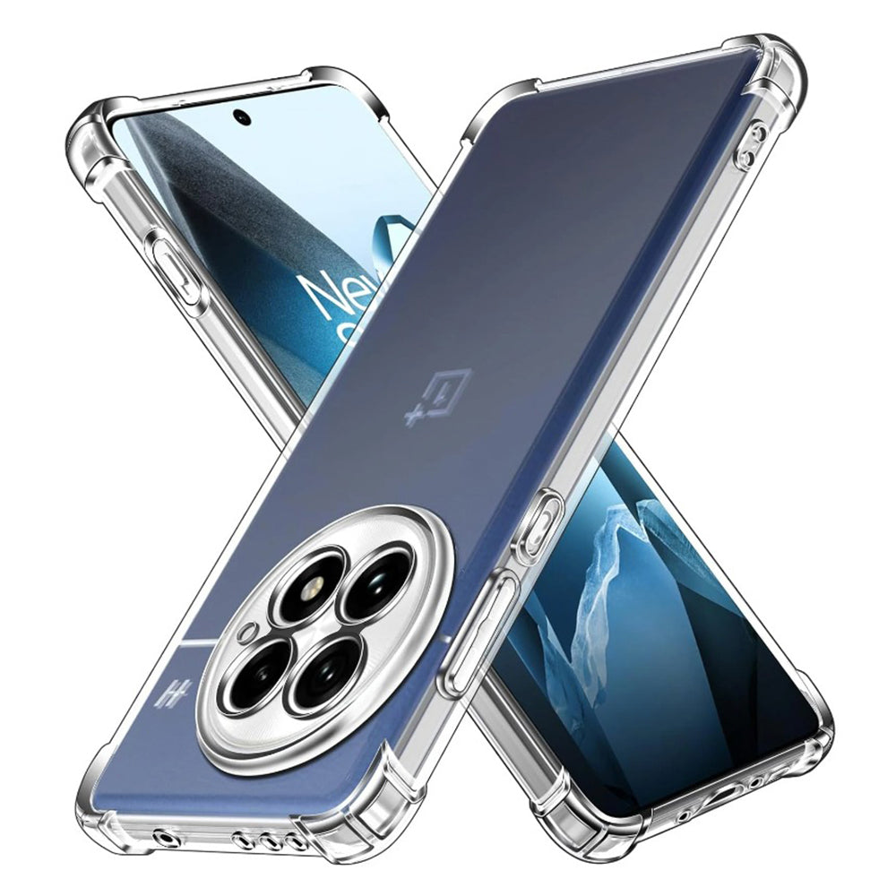Husa de protectie Techsuit Shockproof Clear Silicone compatibil cu OnePlus 13, Transparent