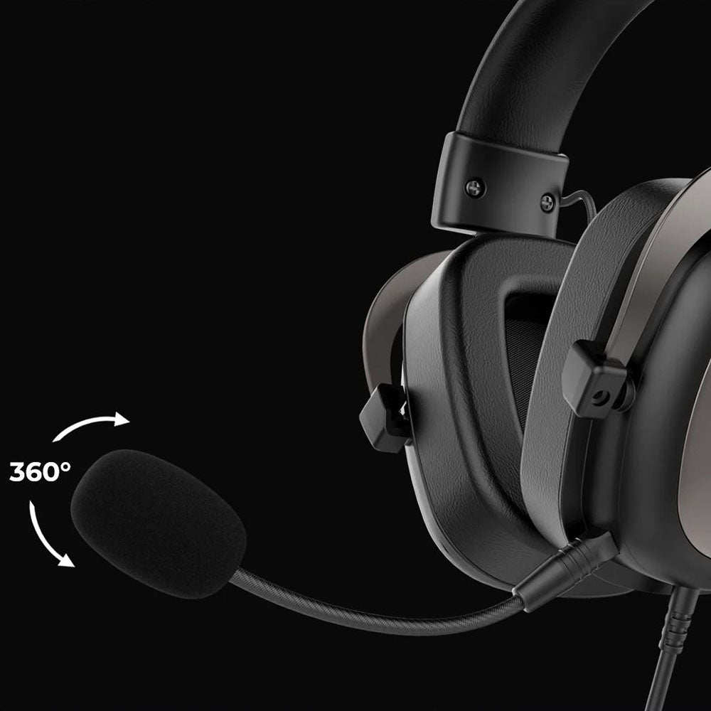 Casti Havit Gaming (H2002d), Detachable Microphone, 53mm Speaker, Compatible with PS4/XBOX, Jack 3.5mm, 2m, Rosu