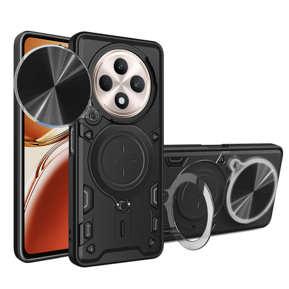 Husa de protectie Techsuit CamGuard Pro compatibil cu Oppo Reno12 F 4G / Reno12 F 5G / Reno12 FS 4G / Reno12 FS 5G, Negru