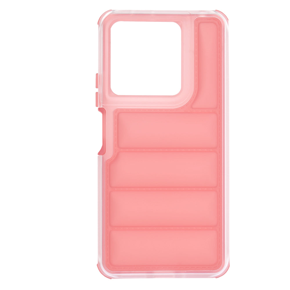 Husa de protectie Techsuit Wave Shield compatibil cu Xiaomi Redmi Note 13 5G, Rosu