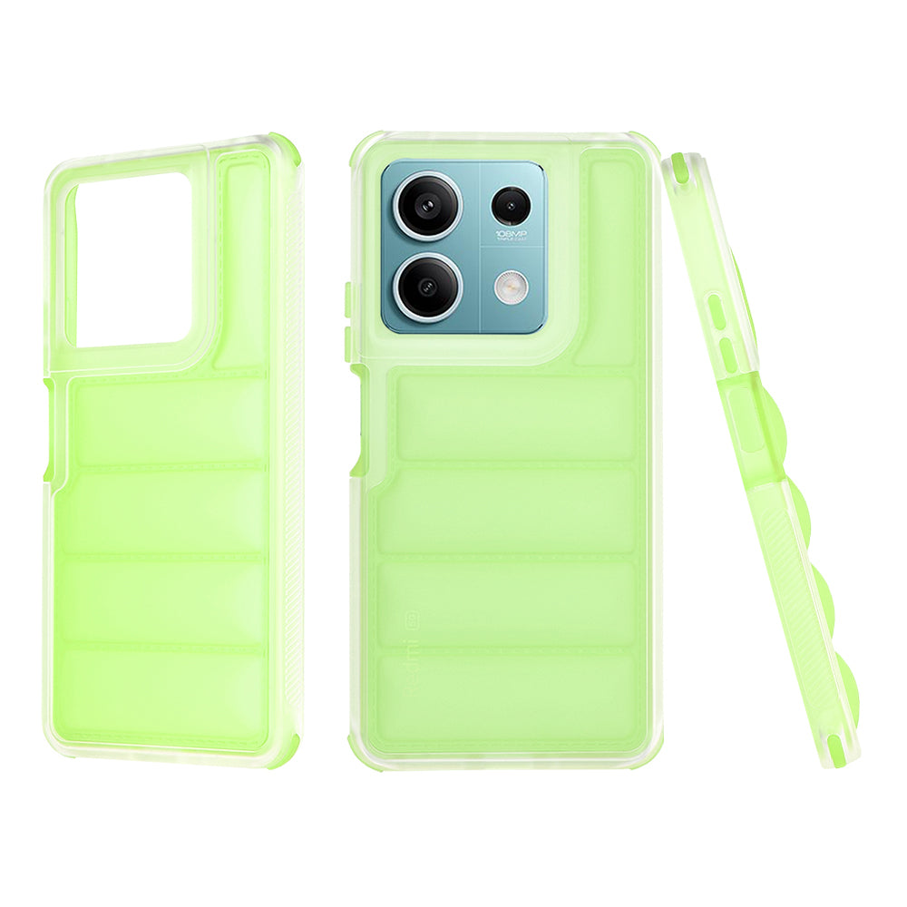 Husa de protectie Techsuit Wave Shield compatibil cu Xiaomi Redmi Note 13 5G, Verde