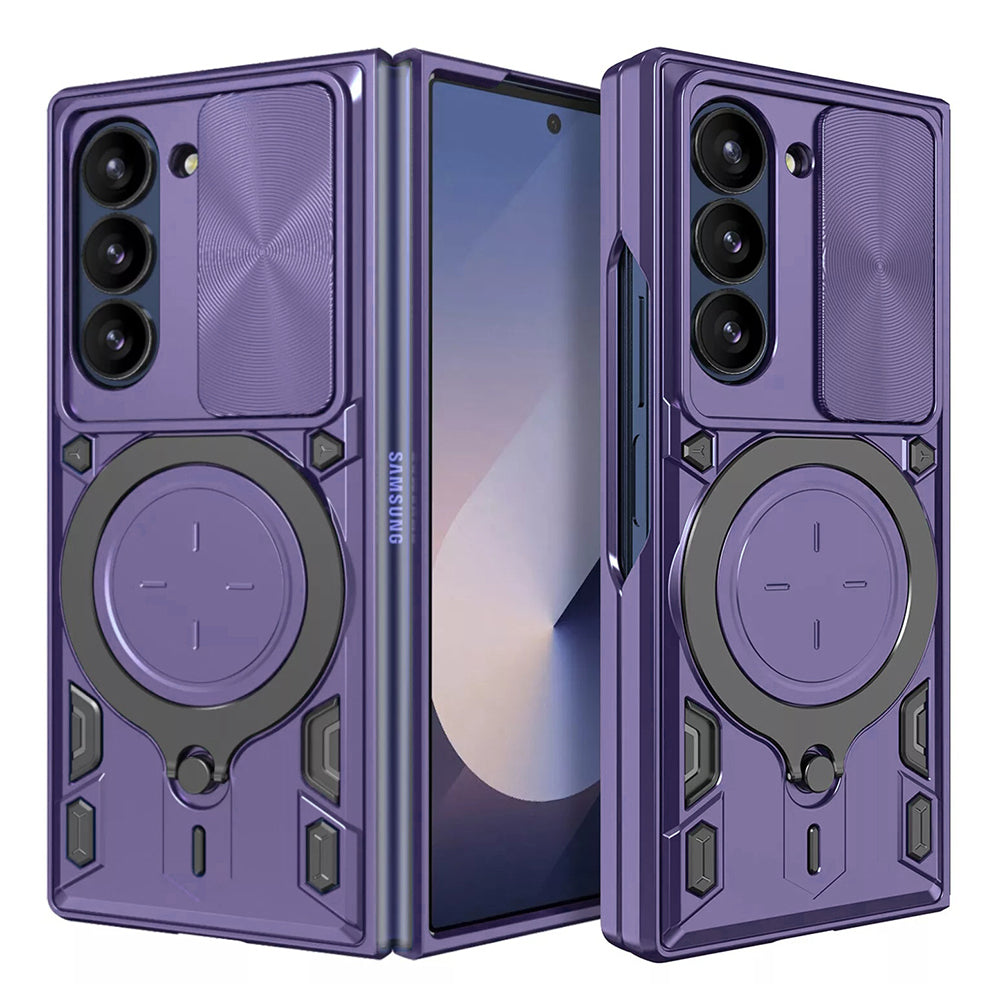 Husa de protectie Techsuit CamGuard Pro compatibil cu Samsung Galaxy Z Fold6, Mov