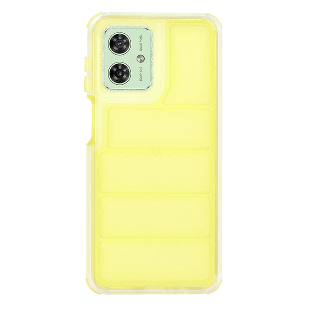 Husa de protectie Techsuit Wave Shield compatibil cu Motorola Moto G54, Galben