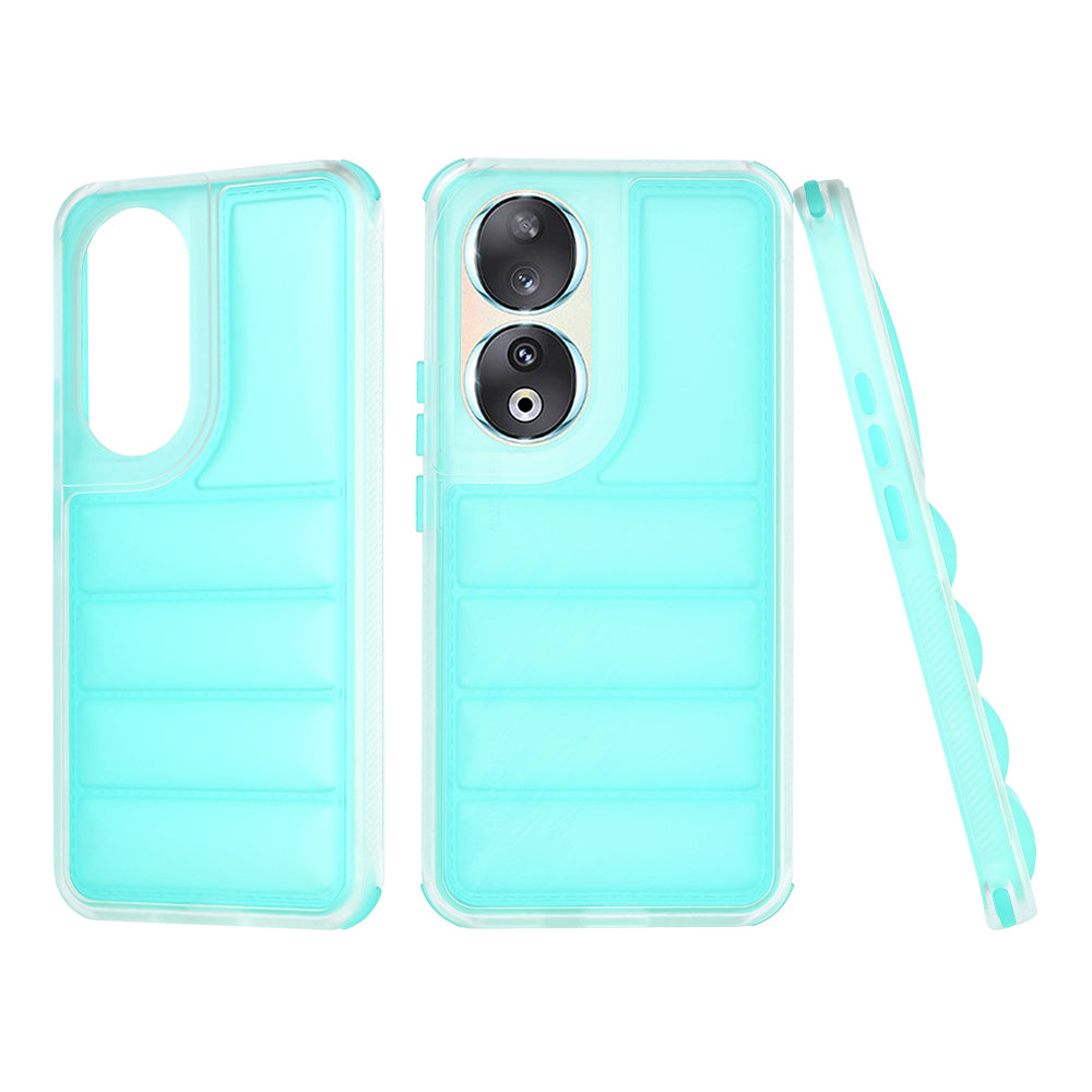 Husa de protectie Techsuit Wave Shield compatibil cu Honor 90, Turcoaz
