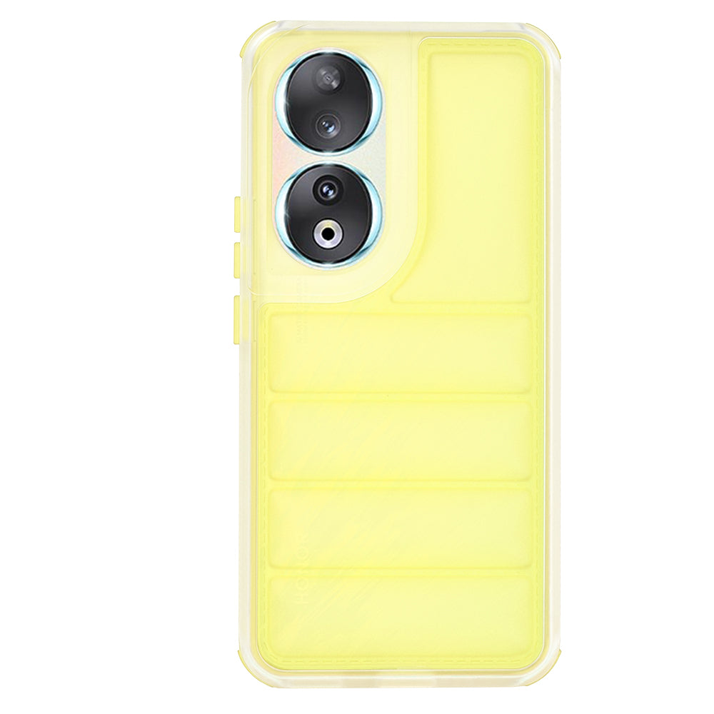 Husa de protectie Techsuit Wave Shield compatibil cu Honor 90, Galben
