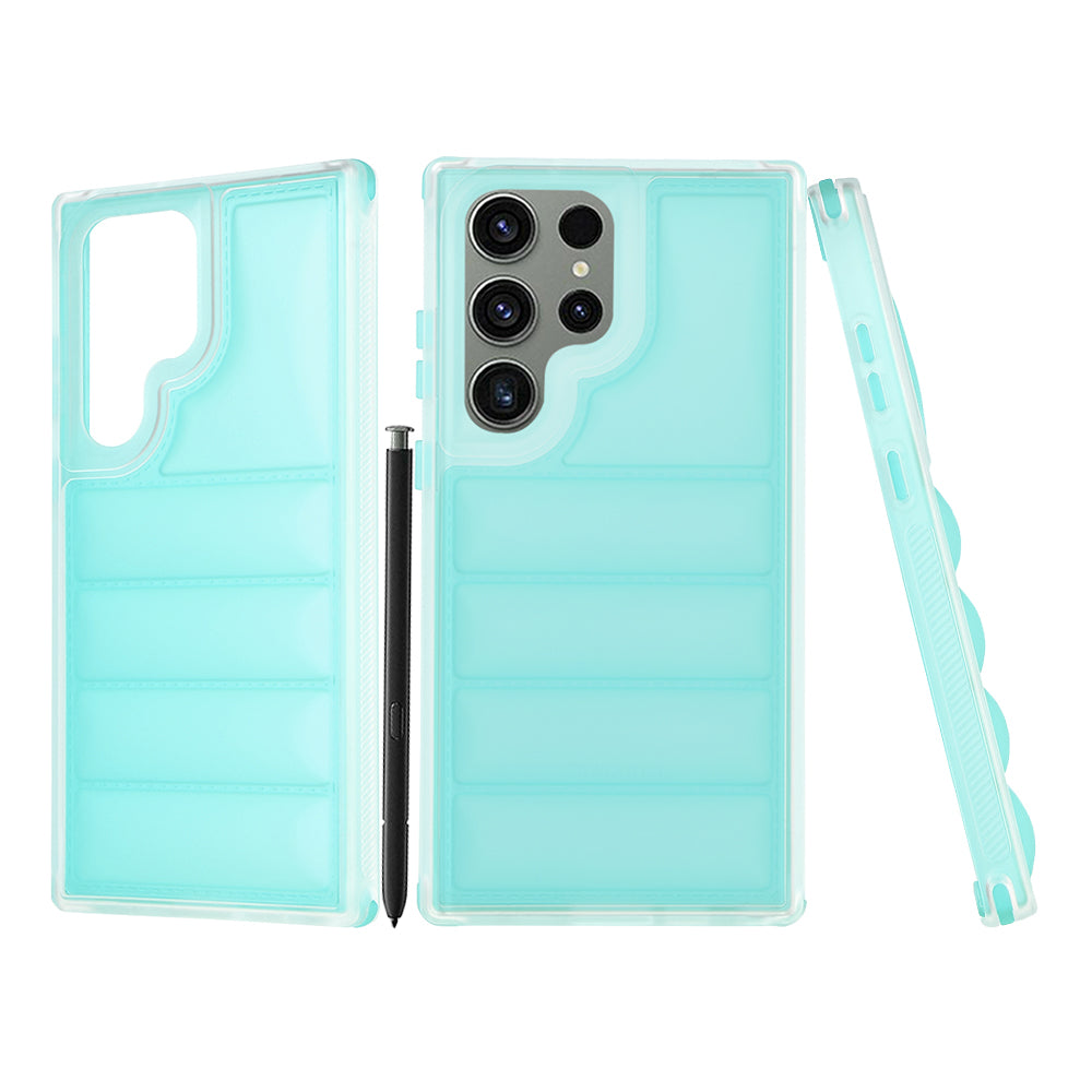 Husa de protectie Techsuit Wave Shield compatibil cu Samsung Galaxy S23 FE, Turcoaz