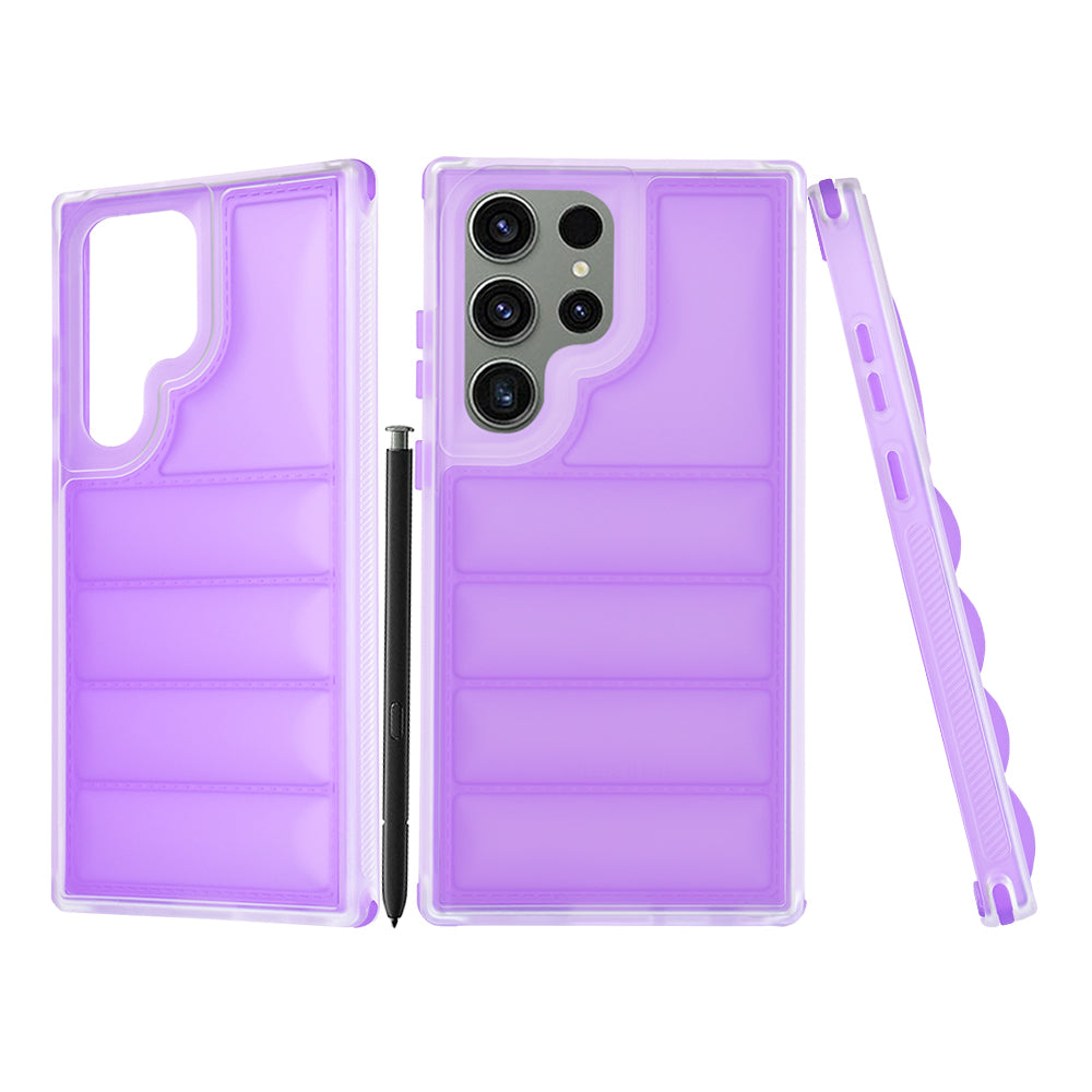 Husa de protectie Techsuit Wave Shield compatibil cu Samsung Galaxy S23 FE, Violet