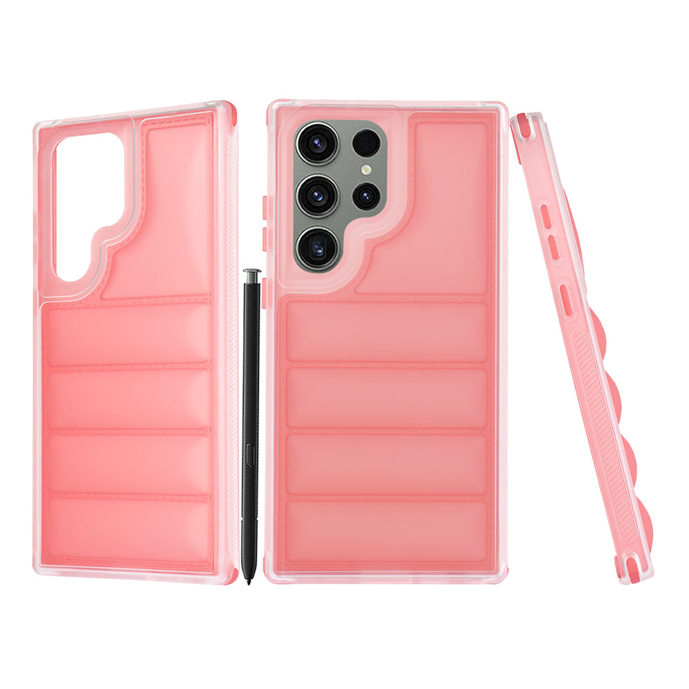 Husa de protectie Techsuit Wave Shield compatibil cu Samsung Galaxy S23 FE, Rosu