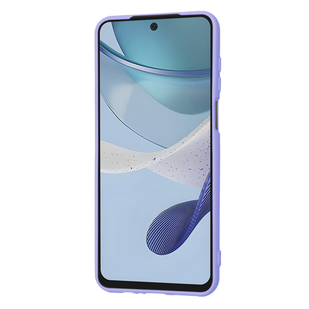 Husa de protectie Techsuit SoftFlex compatibil cu Motorola Moto G53, Mov Deschis