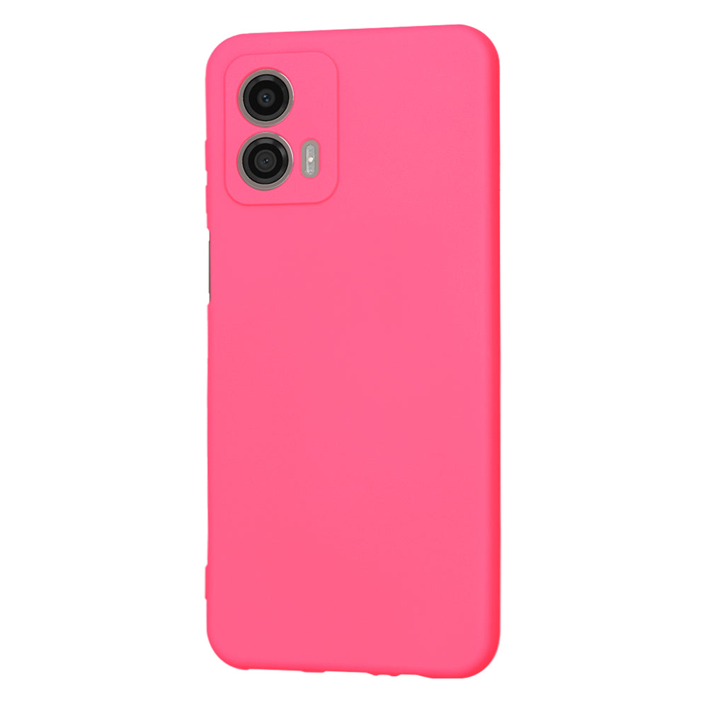 Husa de protectie Techsuit SoftFlex compatibil cu Motorola Moto G53, Roz Intens