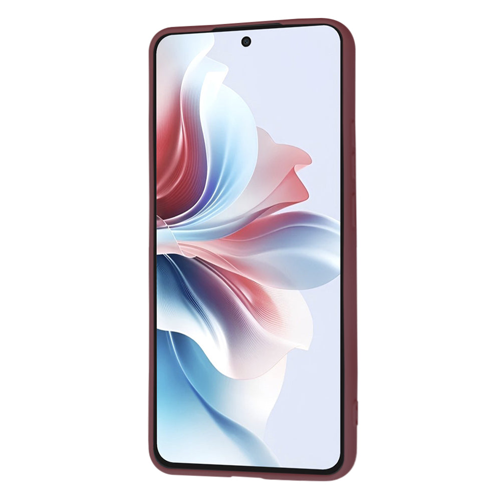 Husa de protectie Techsuit SoftFlex compatibil cu Oppo Reno11 F, Plum Red