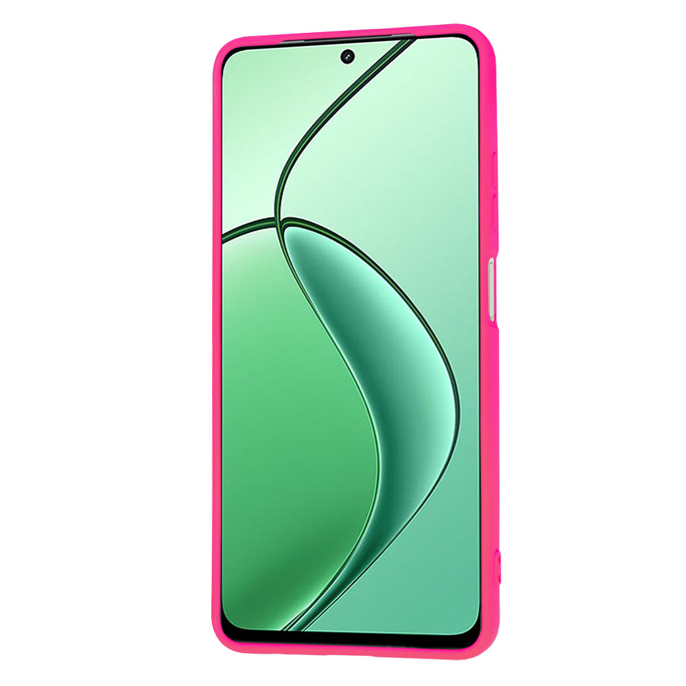 Husa de protectie Techsuit SoftFlex compatibil cu Realme 12 / 12x, Roz Intens
