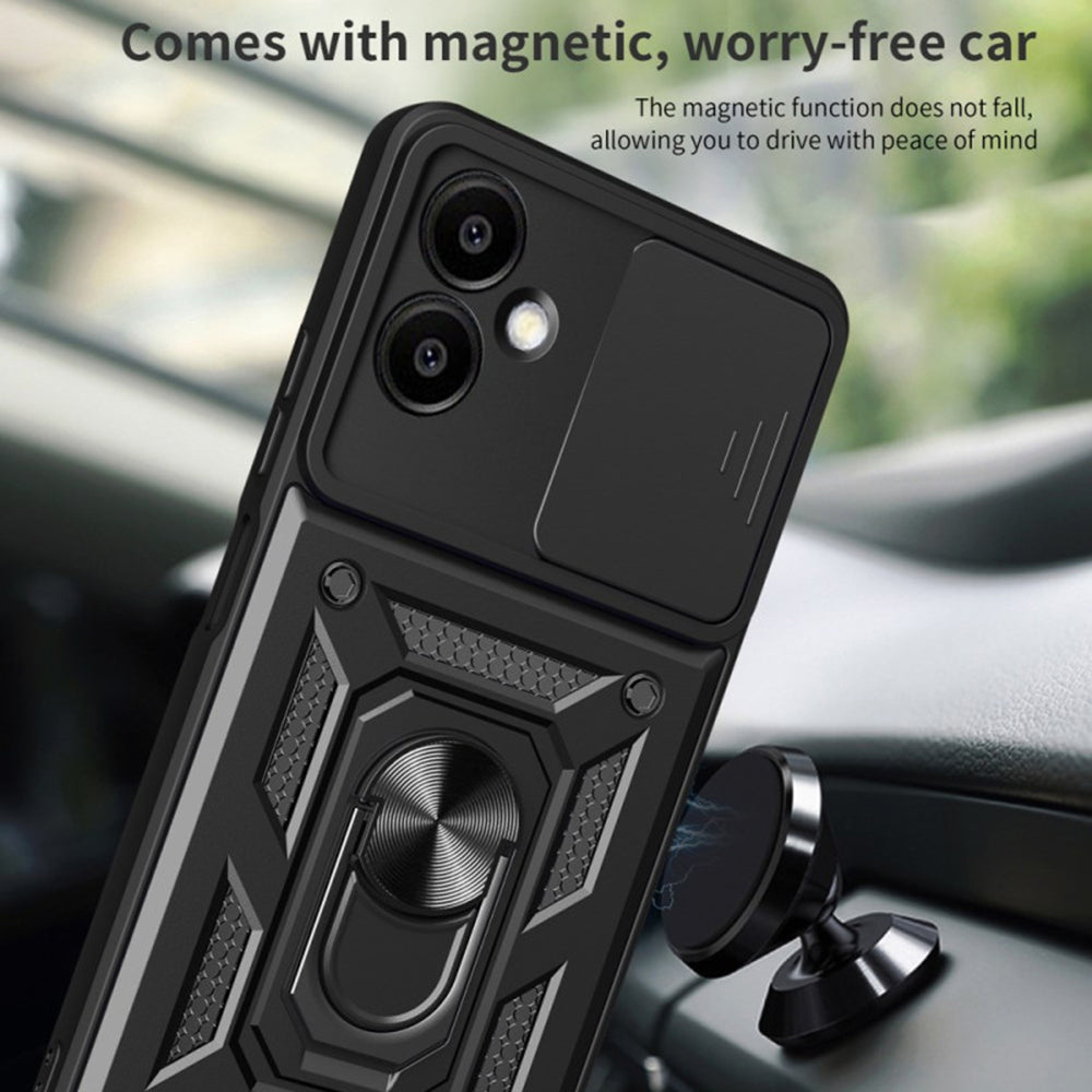 Husa de protectie Techsuit CamShield Series compatibil cu Samsung Galaxy S25 Edge, Albastru
