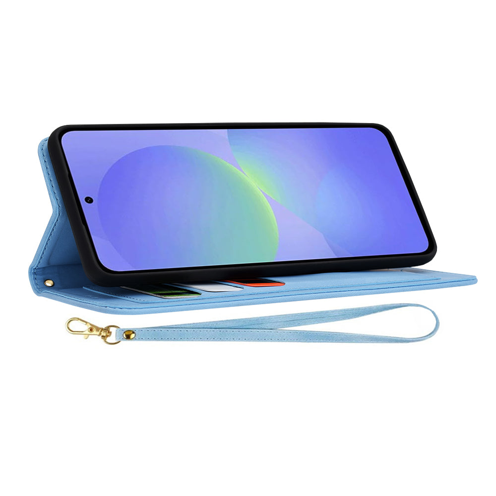 Husa de protectie Techsuit FlipCraft compatibil cu Samsung Galaxy A36 5G, Vibrant Blue
