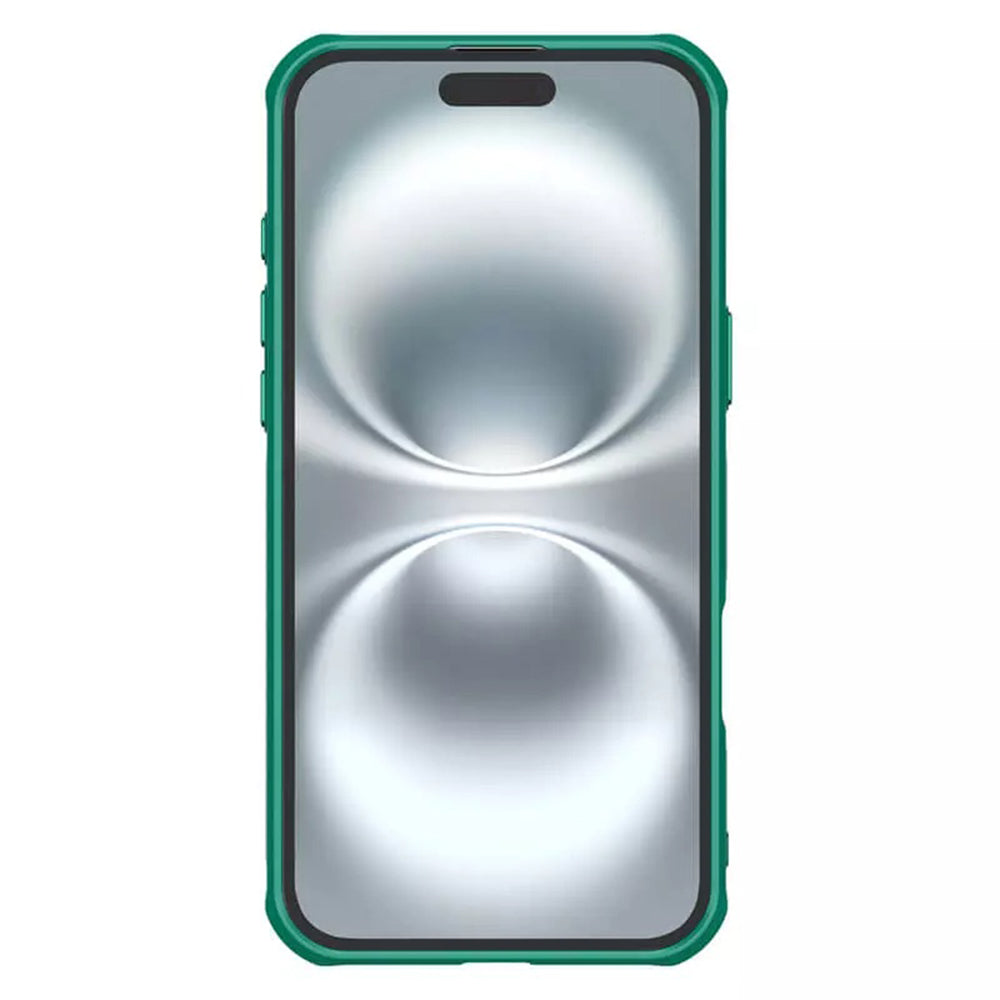 Husa de protectie Nillkin Iceblade Prop Magnetic (without Camera Cutout) compatibil cu iPhone 16 Plus, Verde