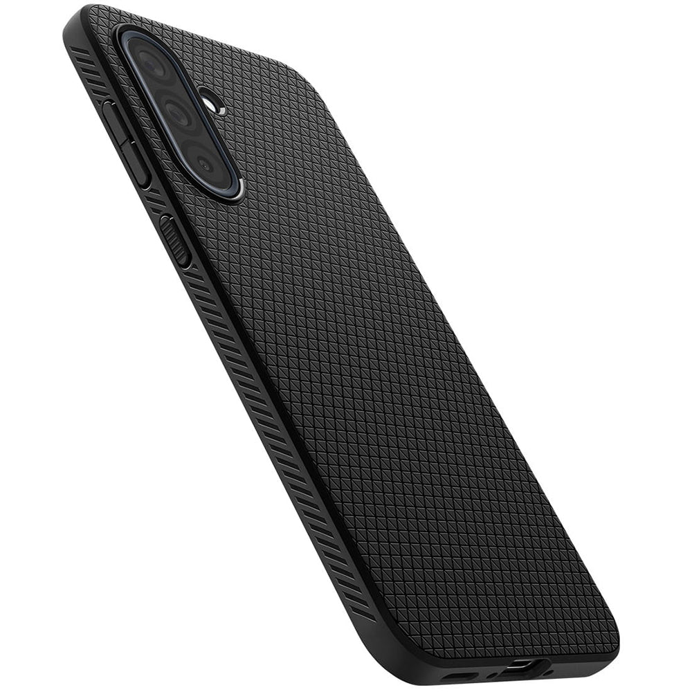 Husa de protectie Spigen Liquid Air (ACS09199) compatibil cu Samsung Galaxy A36 5G, Negru Mat