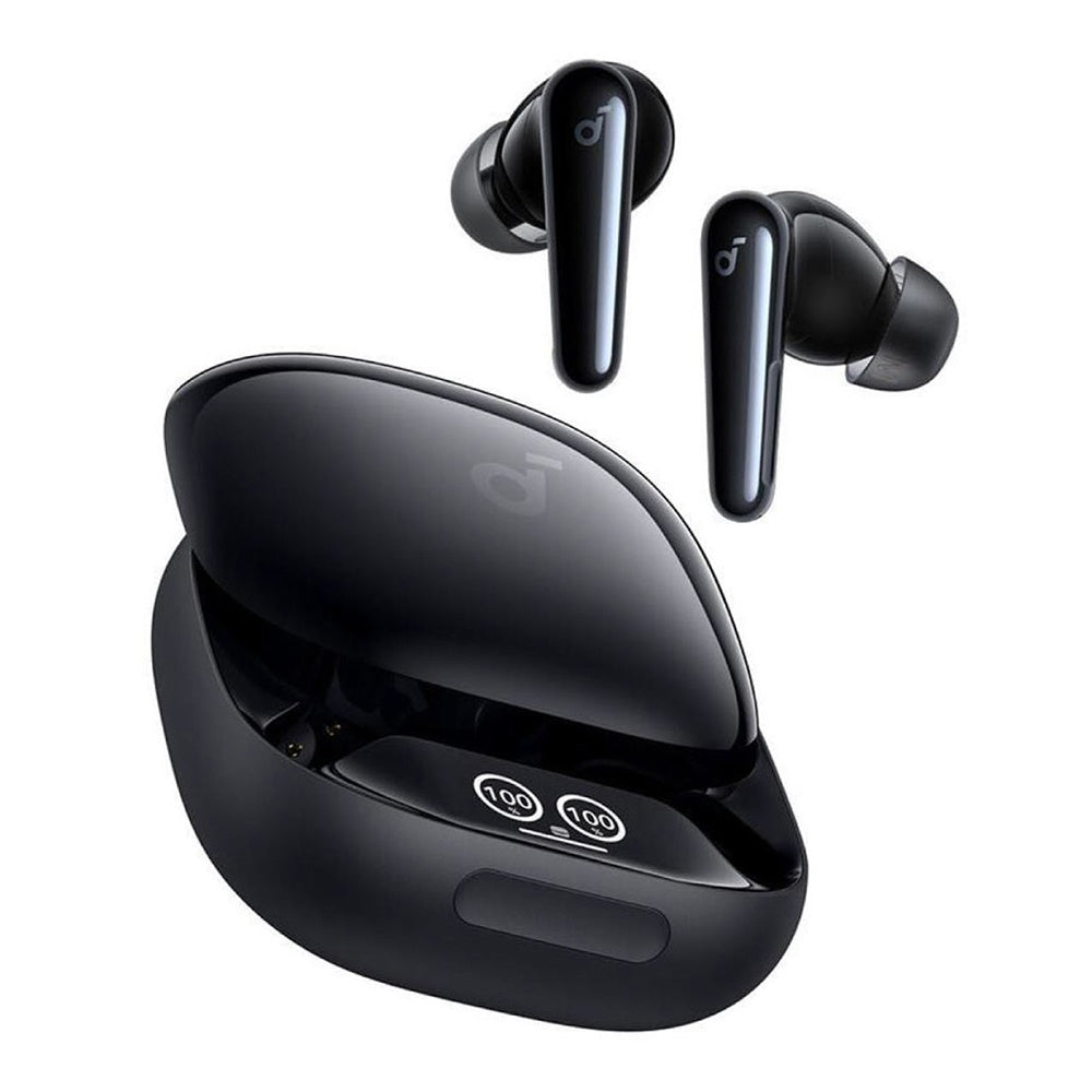 Casti Anker SoundCore Liberty 4 Pro NC (A3954GF1), Bluetooth 5.3, ANC, Hi-Res Sound, LDAC, TWS, Glossy Black