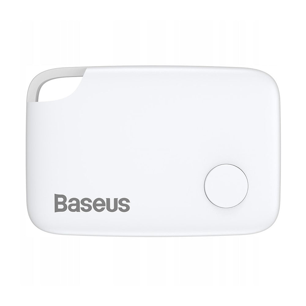 Gadget Baseus Object Finder T2 (ZLFDQT2-02), Anti-lost Device with Lanyard, Alerts, 75mAh, 90dB, Android / iOS, 37x25x6mm, Alb