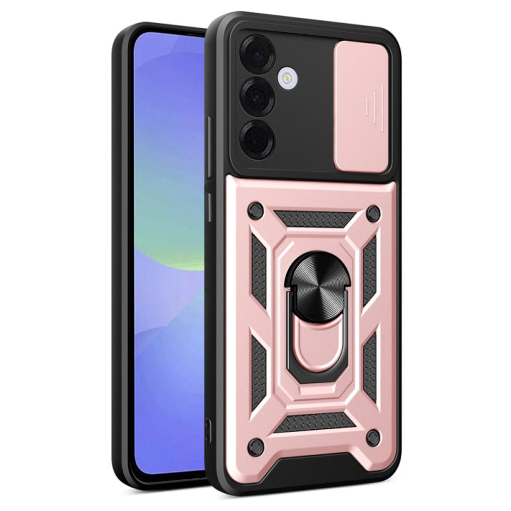Husa de protectie Techsuit CamShield Series compatibil cu Samsung Galaxy A36 5G, Roz Auriu
