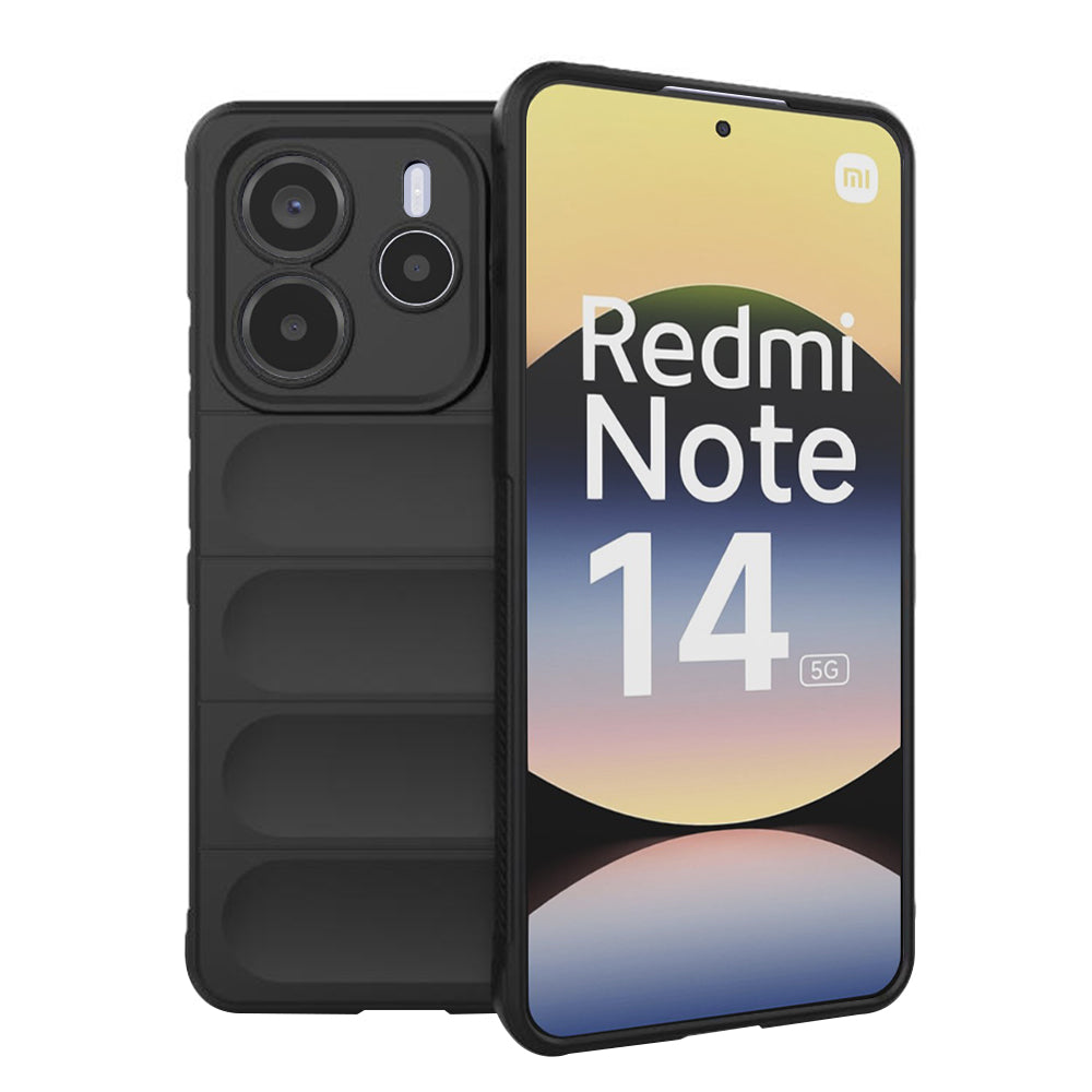 Husa de protectie Techsuit Magic Shield compatibil cu Xiaomi Redmi Note 14 5G, Negru