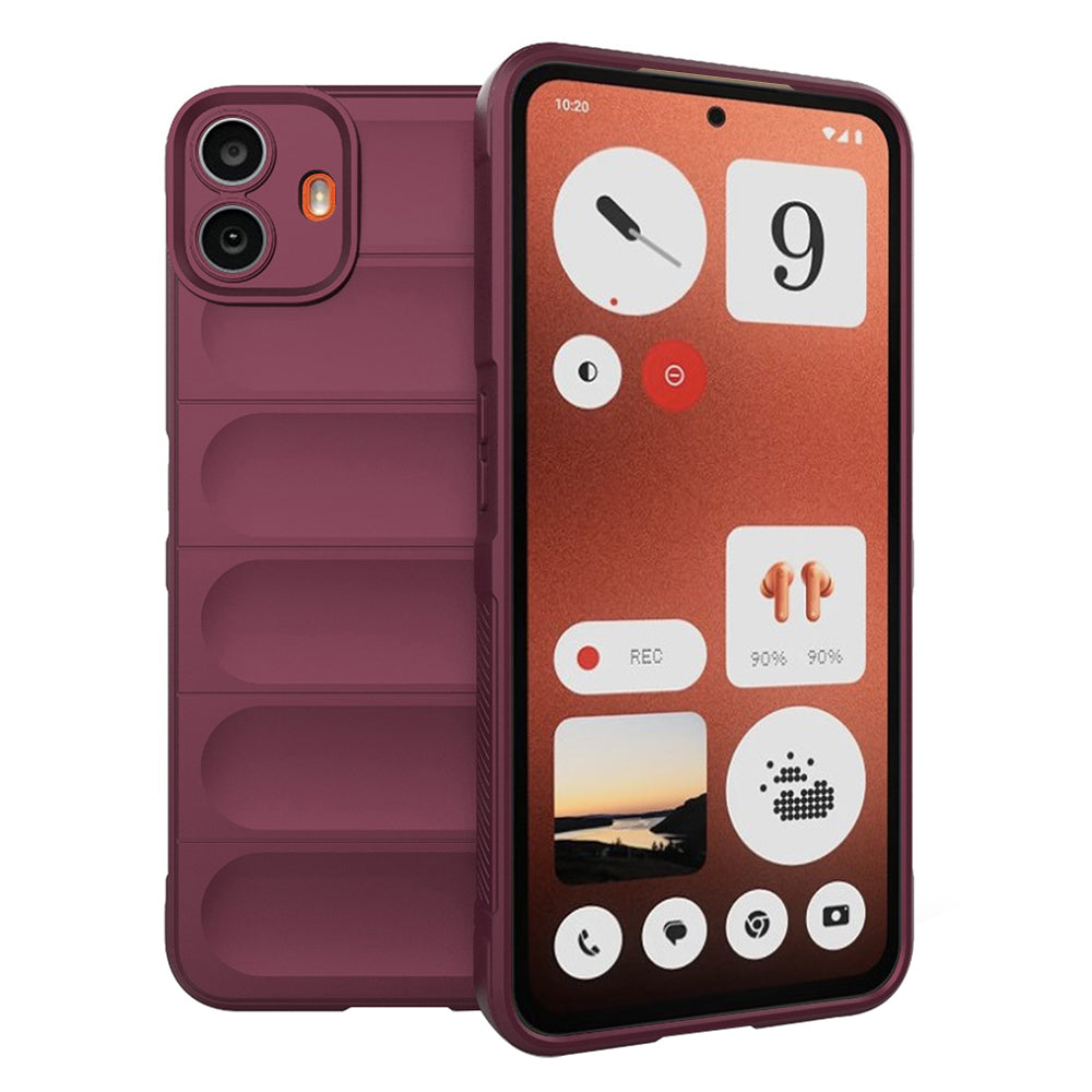 Husa de protectie Techsuit Magic Shield compatibil cu Nothing CMF Phone 1, Bordo