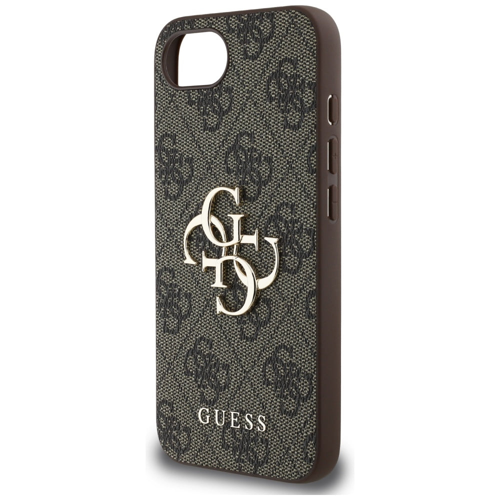 Husa de protectie Guess Hardcase 4G Big Logo (GUHCPSE44GMGBR) compatibil cu iPhone 16e / iPhone 17e, Maro
