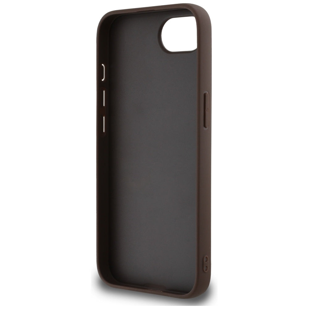 Husa de protectie Guess Hardcase 4G Big Logo (GUHCPSE44GMGBR) compatibil cu iPhone 16e / iPhone 17e, Maro