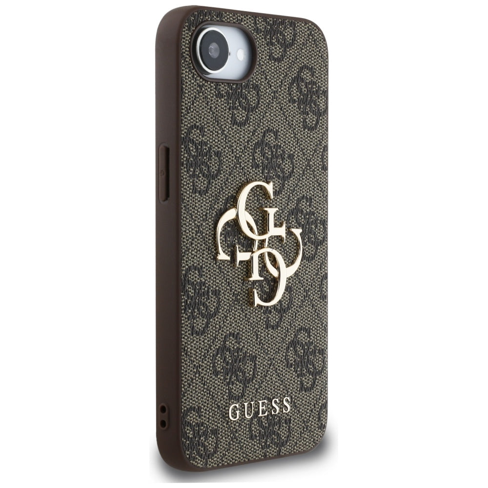 Husa de protectie Guess Hardcase 4G Big Logo (GUHCPSE44GMGGR) compatibil cu iPhone 16e / iPhone 17e, Negru