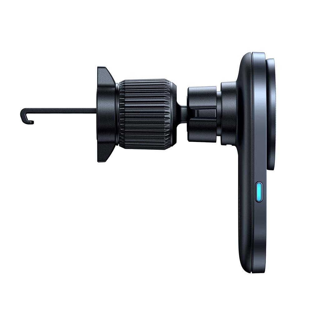 Suport Baseus Wireless PrimeTrip VC1 Pro (C40169009123-00), for Air Vent, Type-C, 15W, Qi2, with Cooling Fan, Negru