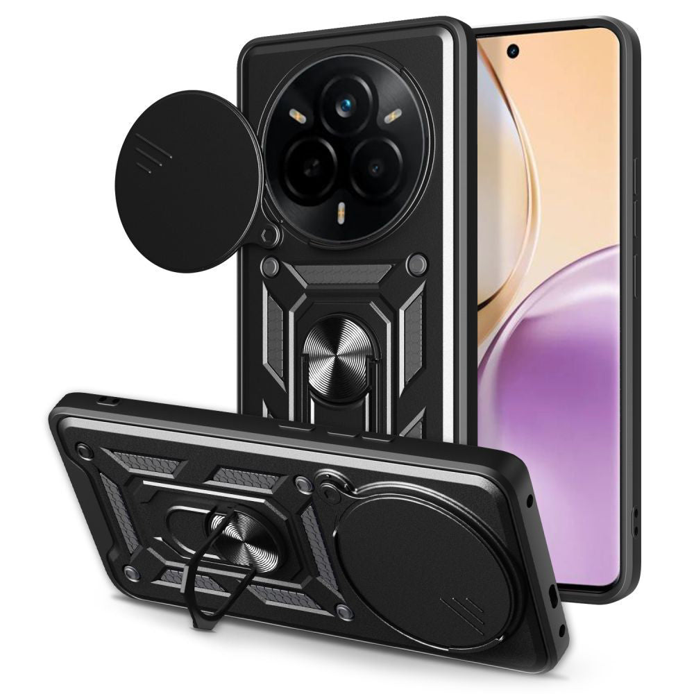 Husa de protectie Techsuit CamShield Series compatibil cu Realme 14 Pro, Negru