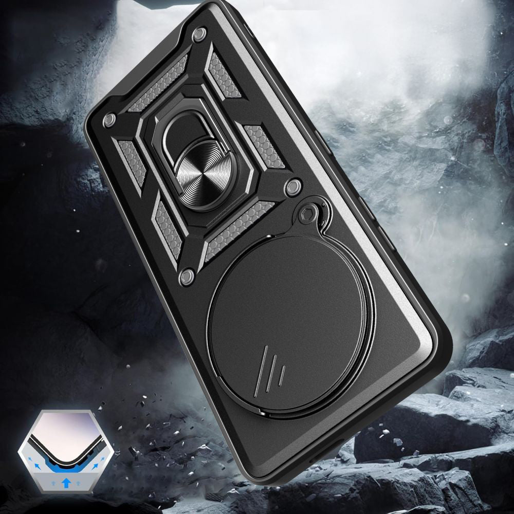 Husa de protectie Techsuit CamShield Series compatibil cu Realme 14 Pro, Negru